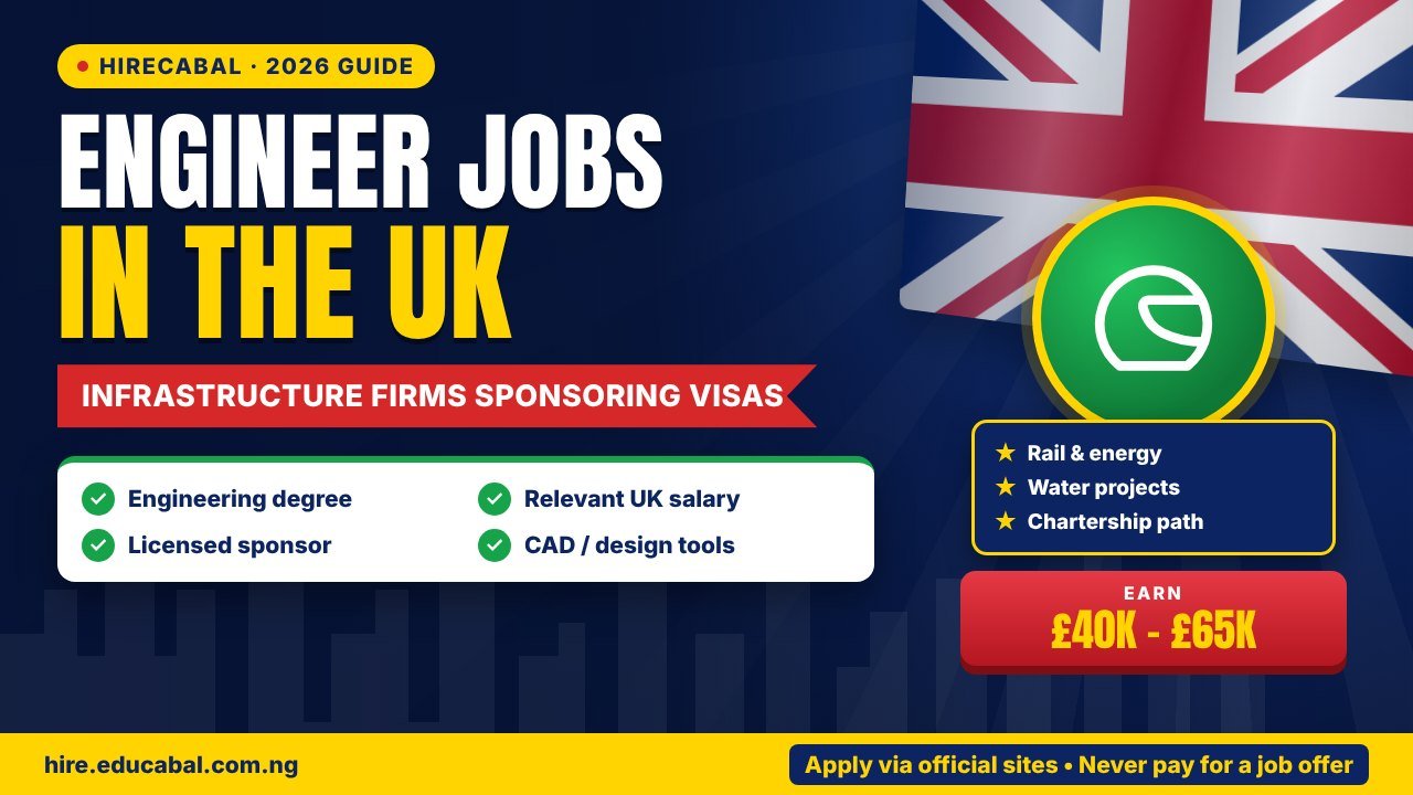 Civil and Structural Engineer Jobs in the UK with Visa Sponsorship
