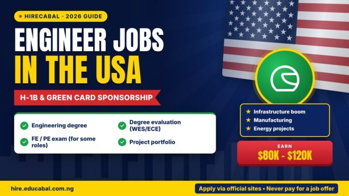 Engineering Jobs in the USA with Visa Sponsorship: Civil, Mechanical and Electrical