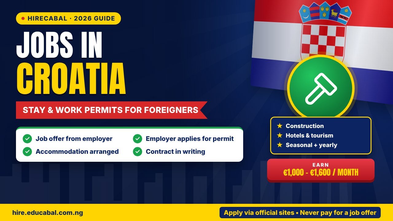 Jobs in Croatia for Non-EU Workers: Construction, Tourism and Work Permits