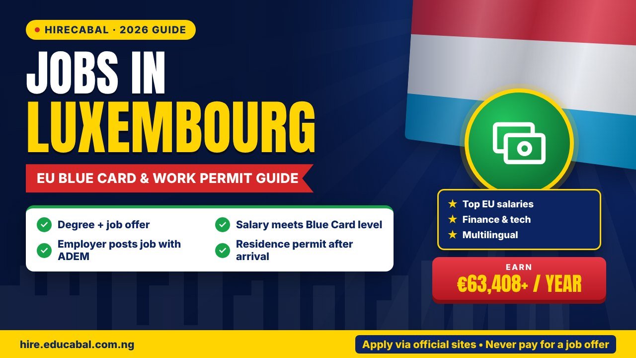 Jobs in Luxembourg for Non-EU Workers: EU Blue Card and Salaried Worker Permit