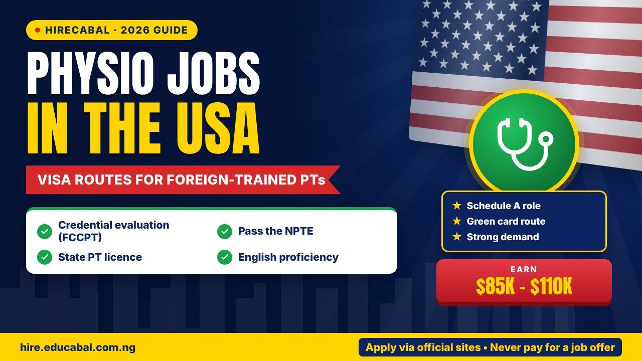 Physical Therapist Jobs in the USA for Foreign-Trained PTs: Licensing and Sponsorship