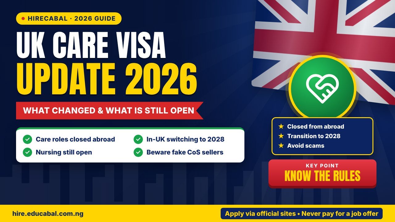 UK Care Worker Visa Closed to Overseas Applicants: What’s Still Open in 2026