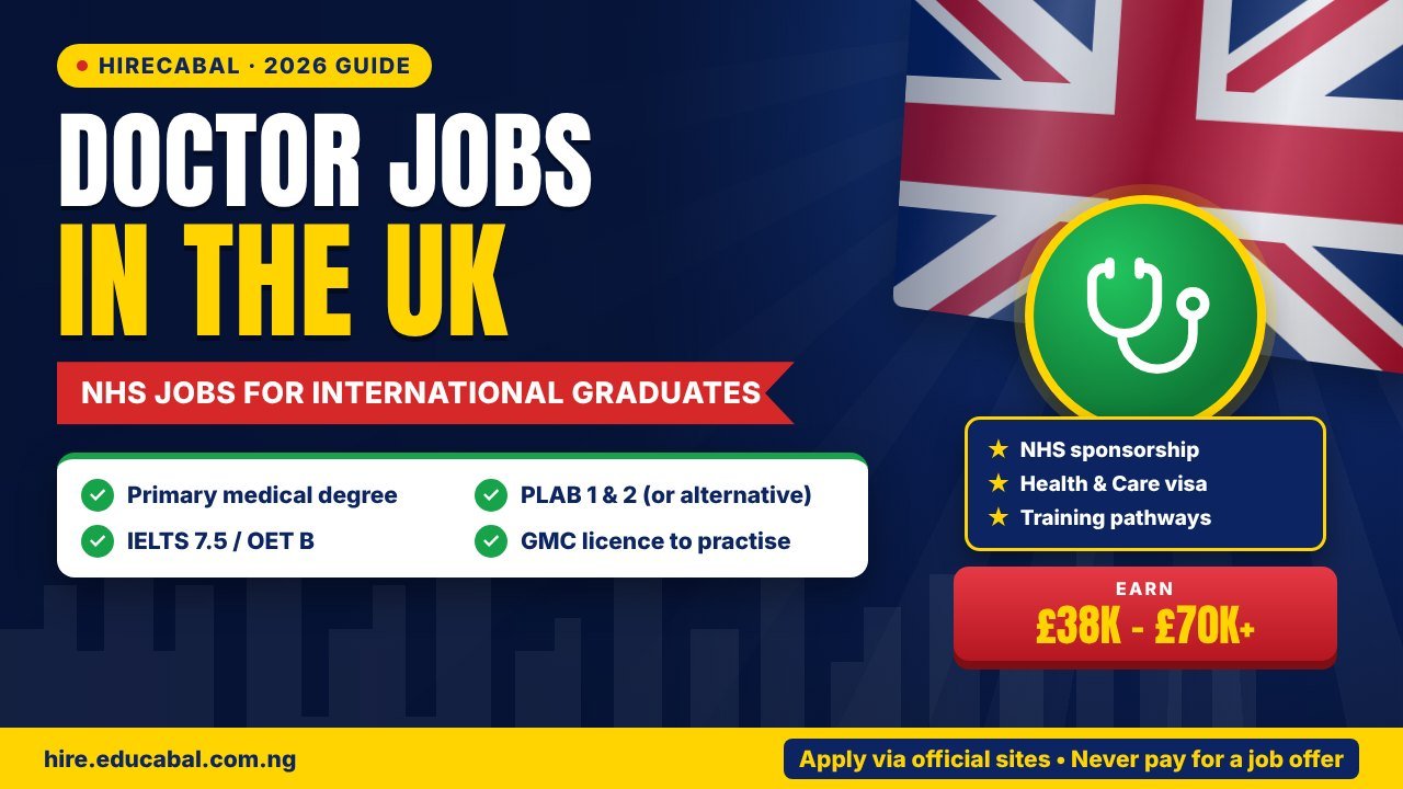 Doctor Jobs in the UK for International Medical Graduates: GMC Registration and Visa