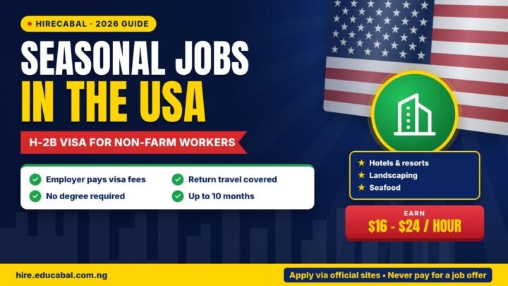 H-2B Seasonal Jobs in the USA: Landscaping, Hotels and Seafood Work Explained