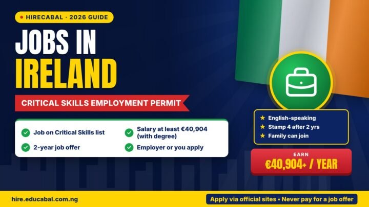 Ireland Critical Skills Employment Permit: Jobs, 2026 Salaries and How to Apply