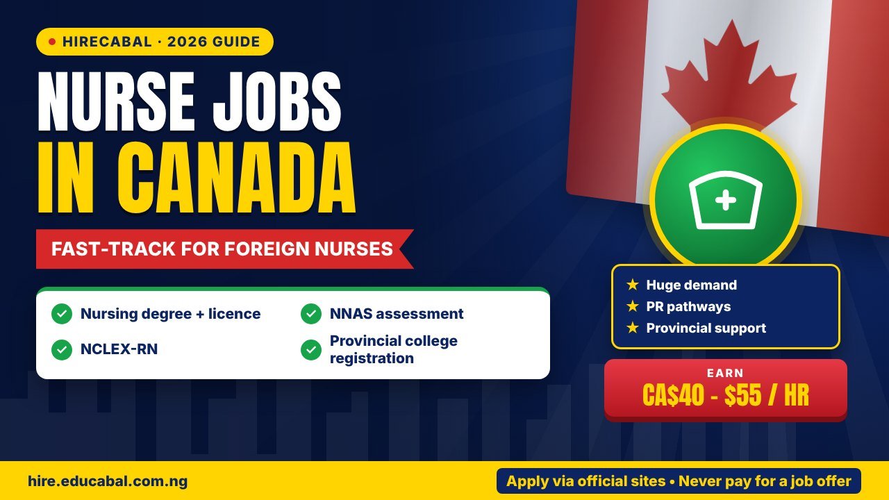 Registered Nurse Jobs in Canada for Internationally Educated Nurses
