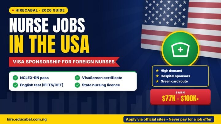 Registered Nurse Jobs in the USA with Visa Sponsorship: Requirements, Pay and How to Apply