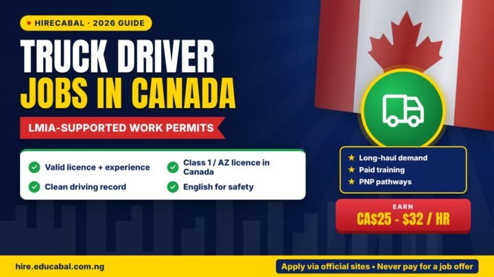 Truck Driver Jobs in Canada with LMIA: Licences, Pay and How to Apply